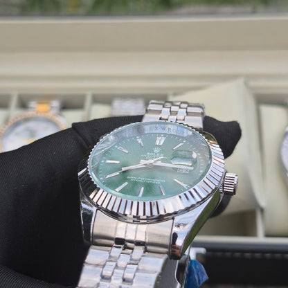 Combo Emprendedor Dubai Alta Gama Rolex AAA Maquinaria visible + 6 cajas individuales