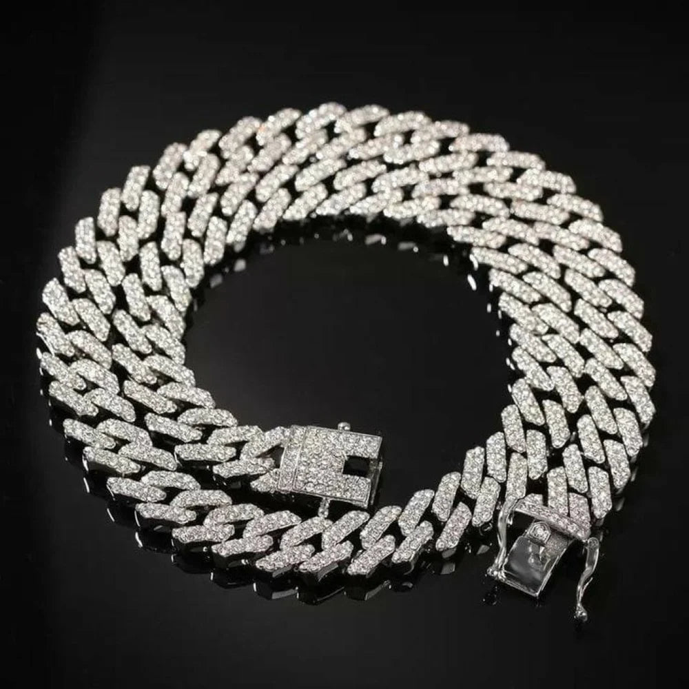 Cadena Cubana Broche Pinzas