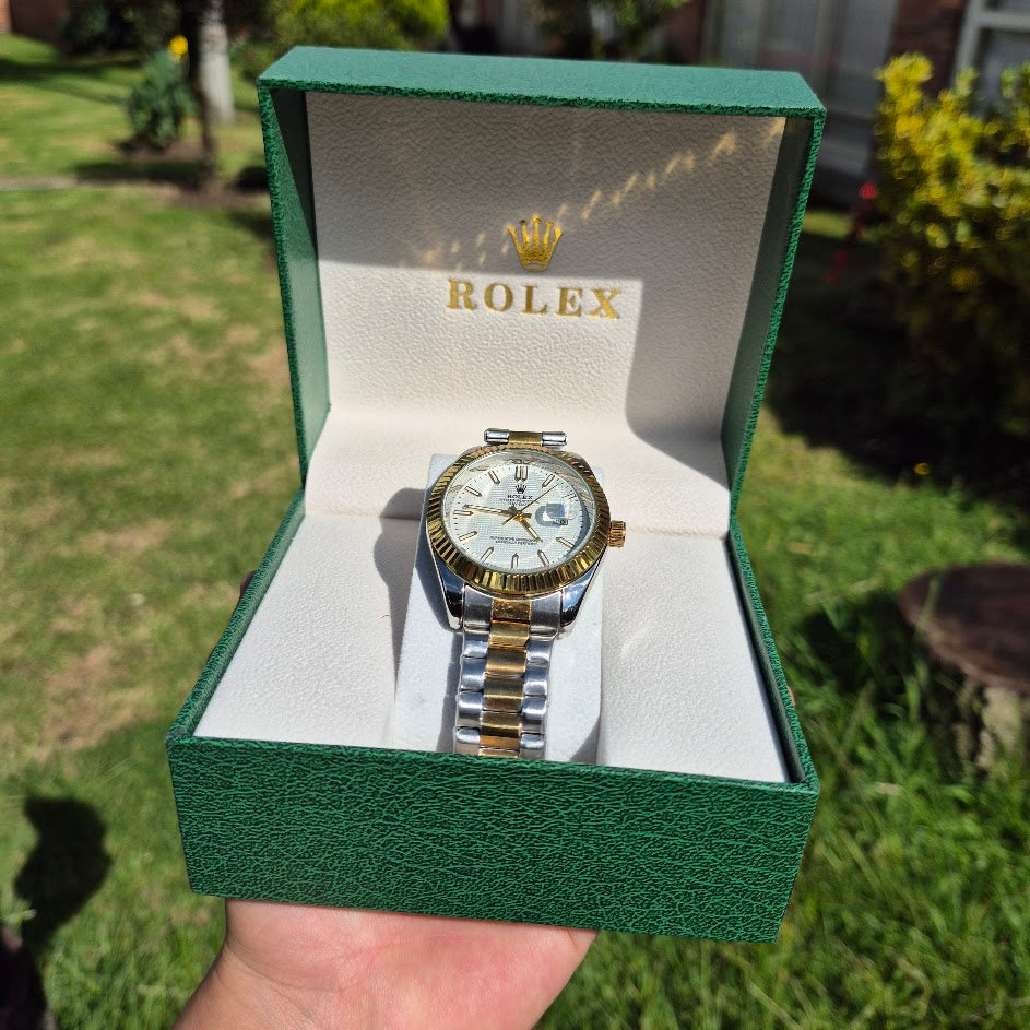 Rolex SemiAutomatico Date Just Oyster Edicion Especial + Cofre De Lujo GRATIS