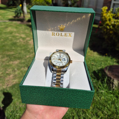 Rolex SemiAutomatico Date Just Oyster Edicion Especial + Cofre De Lujo GRATIS