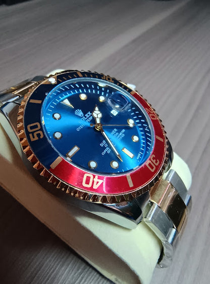 Reloj Rolex (Plateado/Dorado/Azul/Rojo)