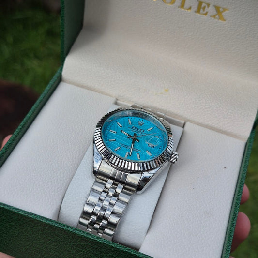 Rolex SemiAutomatico Date Just Edicion Especial (P/A) + Cofre De Lujo GRATIS