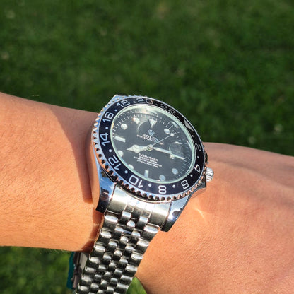 Rolex Submariner Jubilee Negro + Caja De Lujo Tipo Cofre