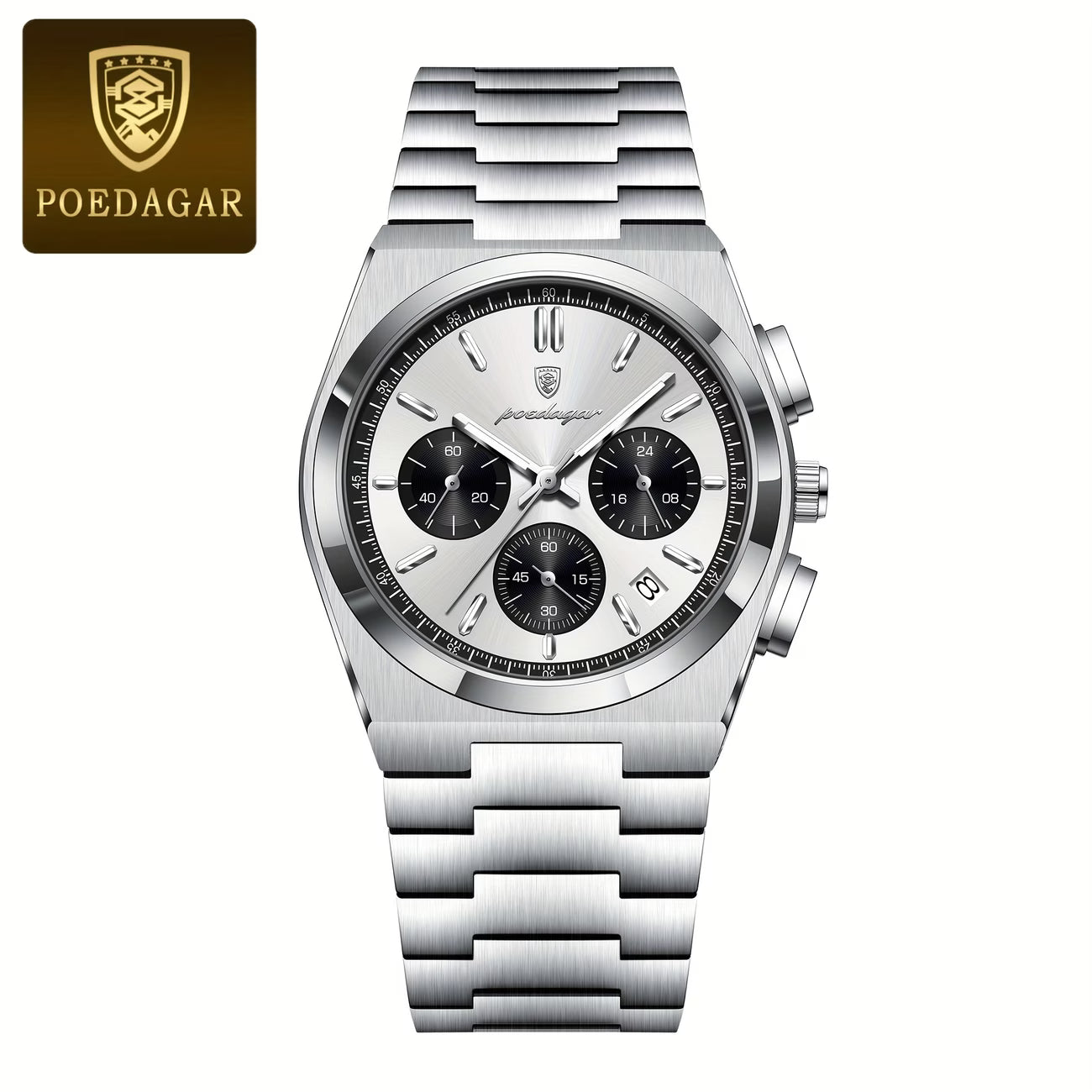 Reloj Poedagar Masculino Edicion Triple Cronografos