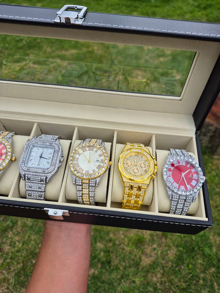Combo Emprendedor Orlando - 6 Relojes Cubanos Premium + 6 Cajas individuales GRATIS