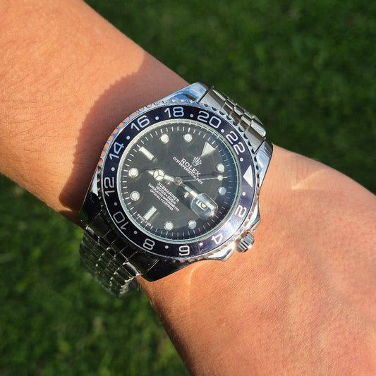 Rolex Submariner Jubilee Negro + Caja De Lujo Tipo Cofre