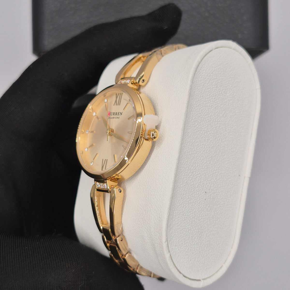 Reloj Curren Full Gold Zirconias