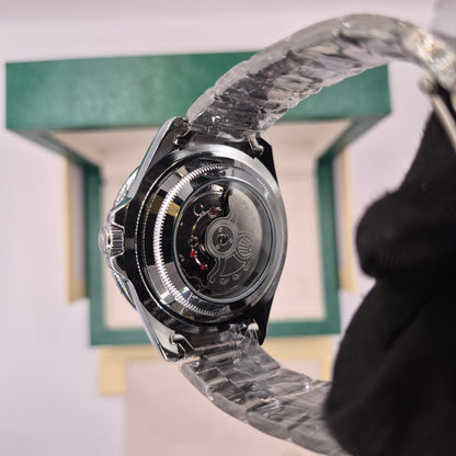 Rolex Semiautomatico Submariner Oyster Plateado Blanco