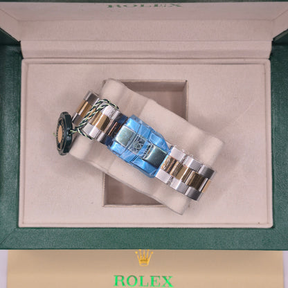 Rolex Submariner Automático Corazón Abierto Two Tone Dial Azul