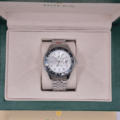 Rolex Semiautomatico Submariner Jubilee Plateado Blanco