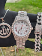 Reloj Cubano + Pulsera Cubana+ Dije Medalla