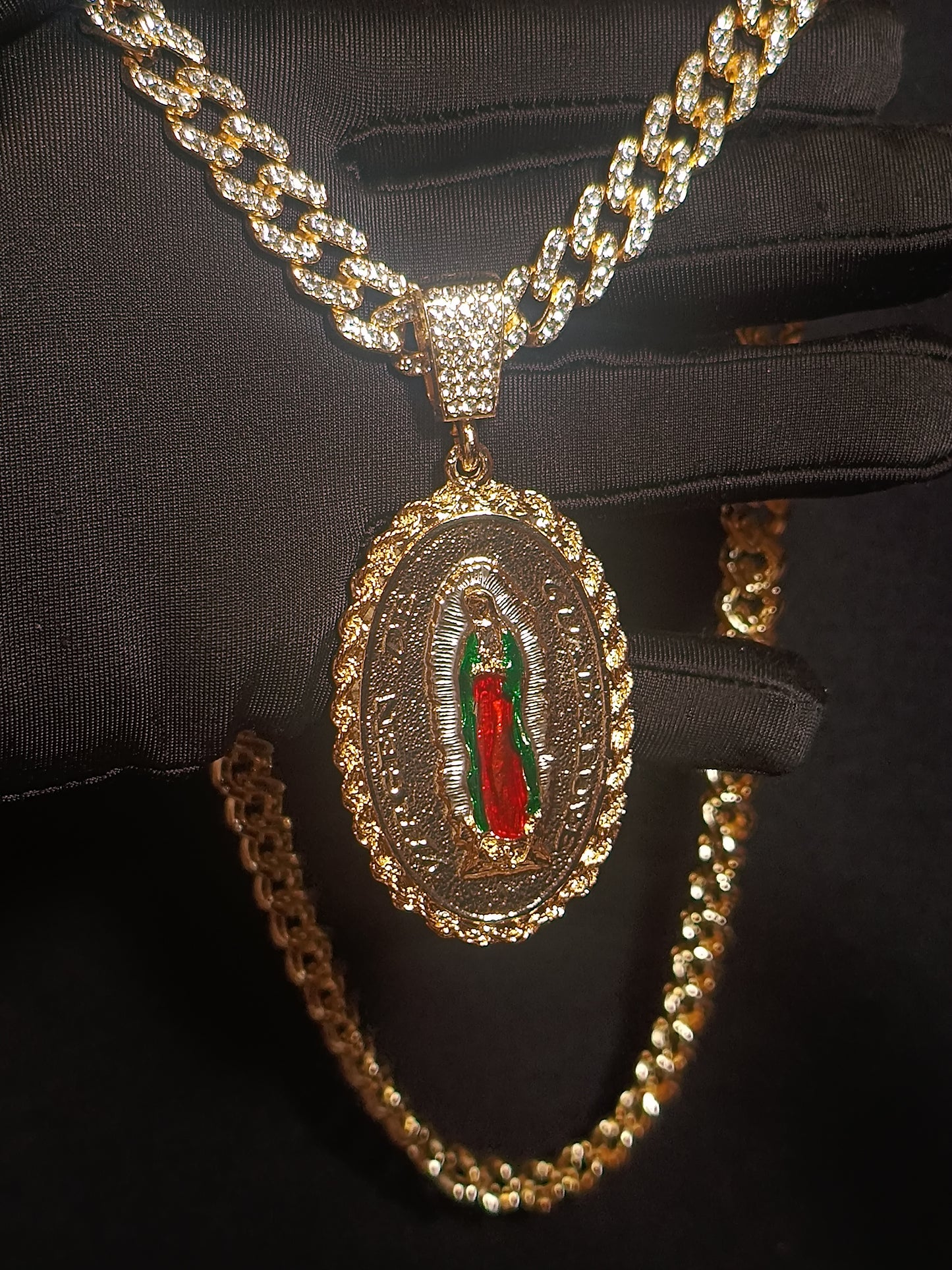 Cadena Con Dije Virgen Maria