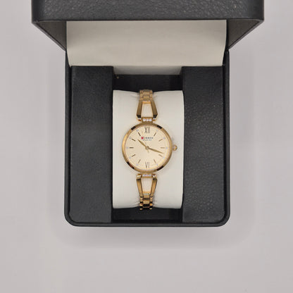 Reloj Curren Full Gold Zirconias