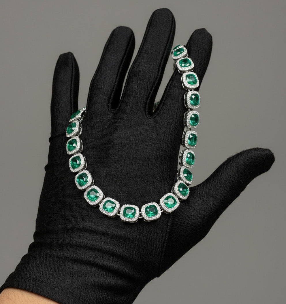 Cadena Cubana de Perlas Verdes