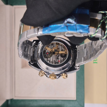 Rolex Daytona Semiautomático Tapa Transparente Full Gold