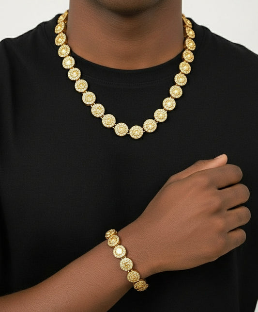 Cadena Perlas Circulares