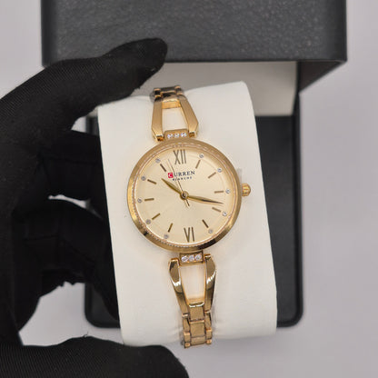 Reloj Curren Full Gold Zirconias