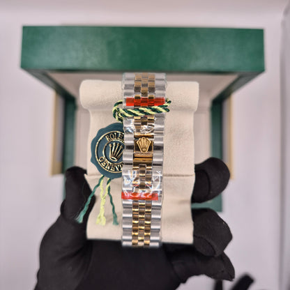 Rolex Semiautomatico Submariner Jubilee Two Tone Cara Negra