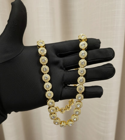 Cadena Perlas Circulares