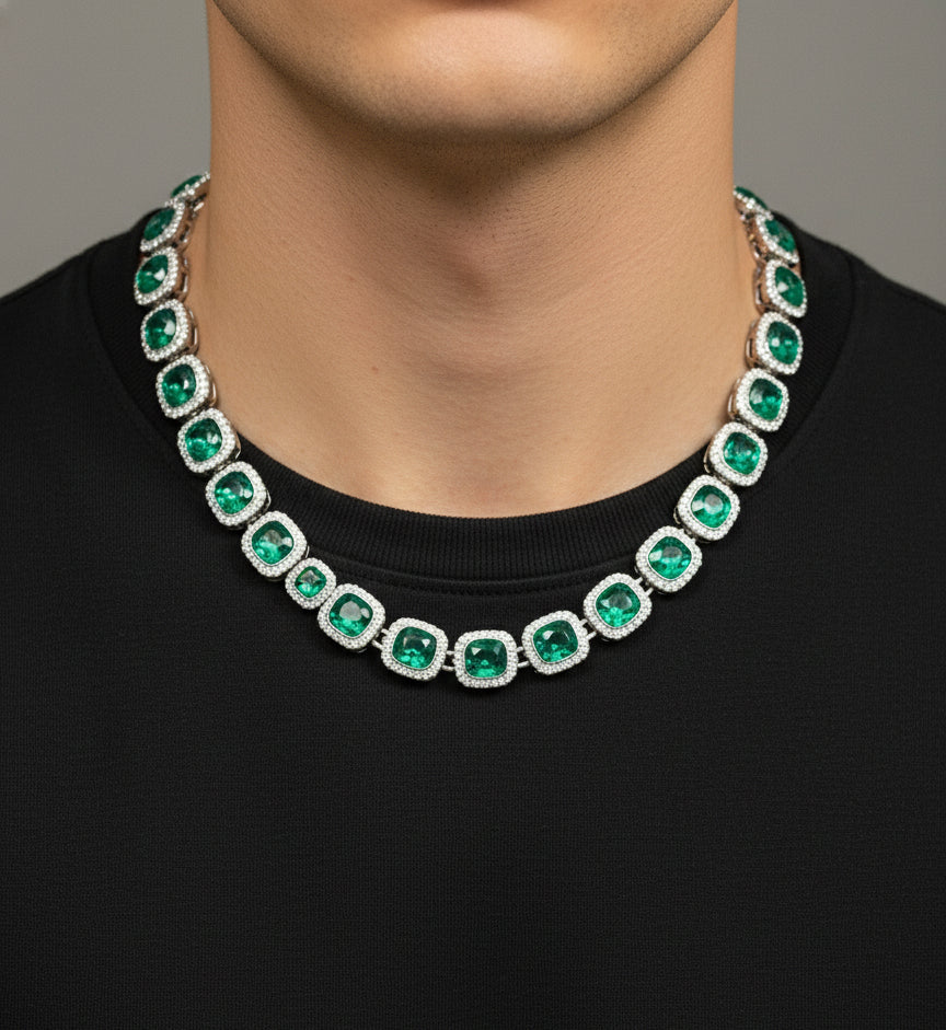 Cadena Cubana de Perlas Verdes