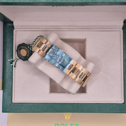 Rolex Submariner Automático Corazón Abierto Full Gold Dial Blanco