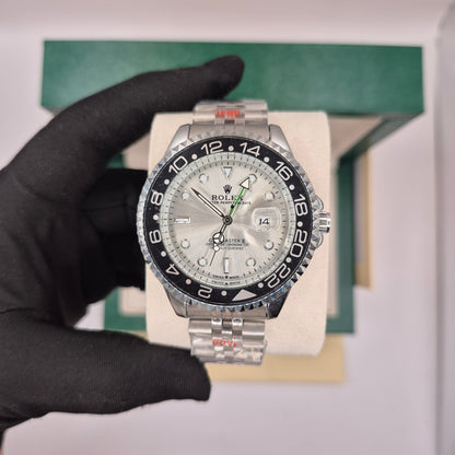 Rolex Semiautomatico Submariner Jubilee Plateado Blanco