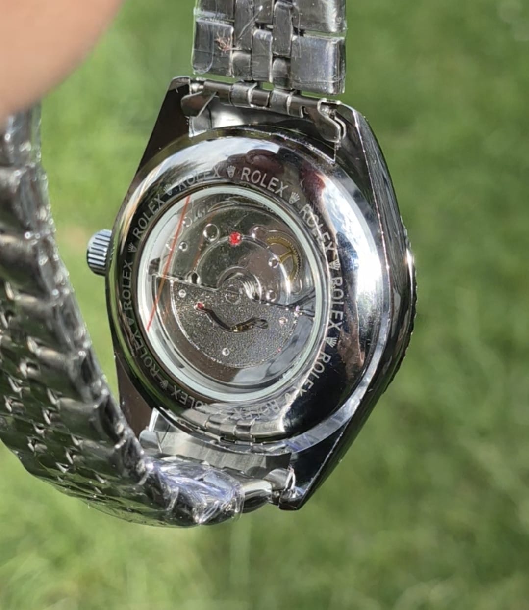 Rolex SemiAutomatico Date day Oyster  (P/B) + Cofre De Lujo GRATIS